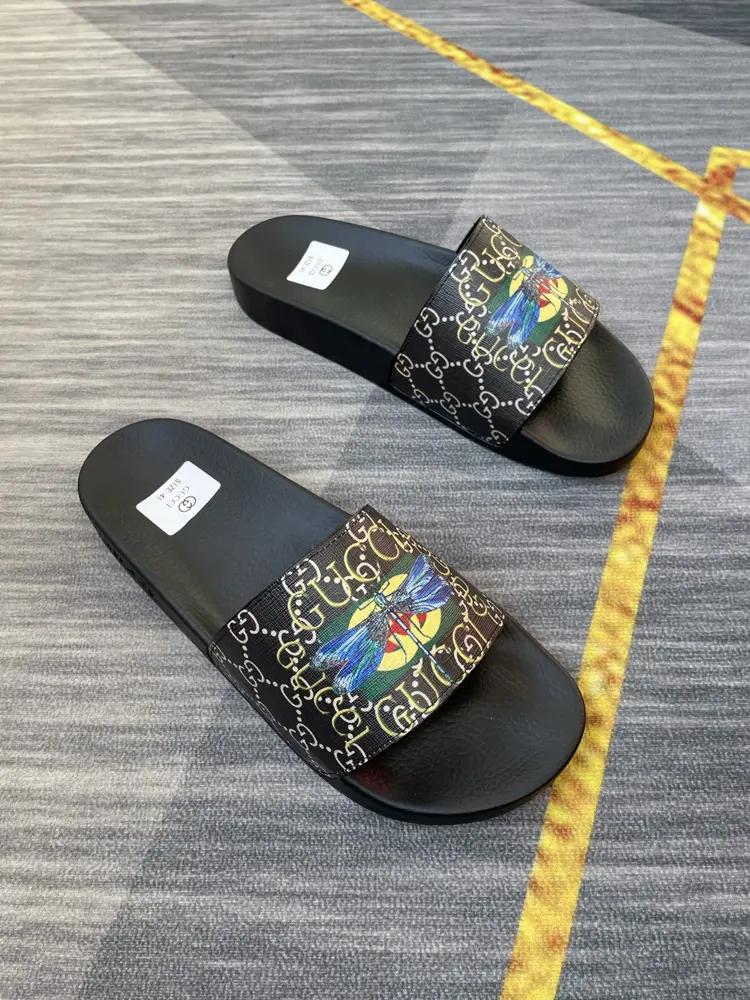 Gucci couple flip flops