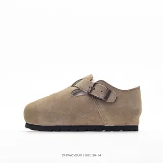 Birkenstock children’s velvet high-top warm casual shoes