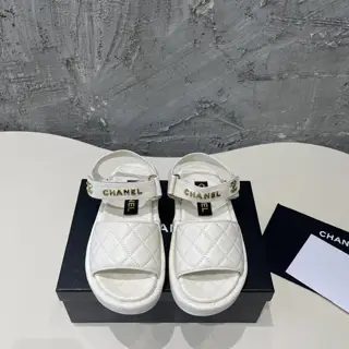 Chanel thick-soled casual sandals