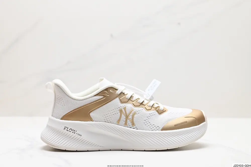 MLB autumn new NY mesh breathable casual sports running shoes thick-soled dad shoes for men 3ASHATF3N