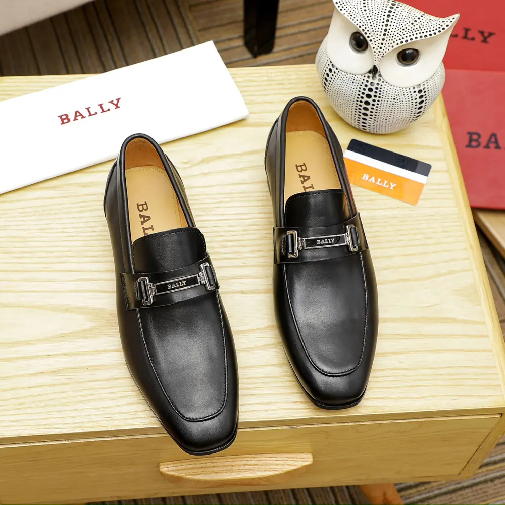 Bally men’s loafers are on sale at the counter