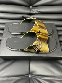 Dolce & Gabbana Logo Beach Slippers