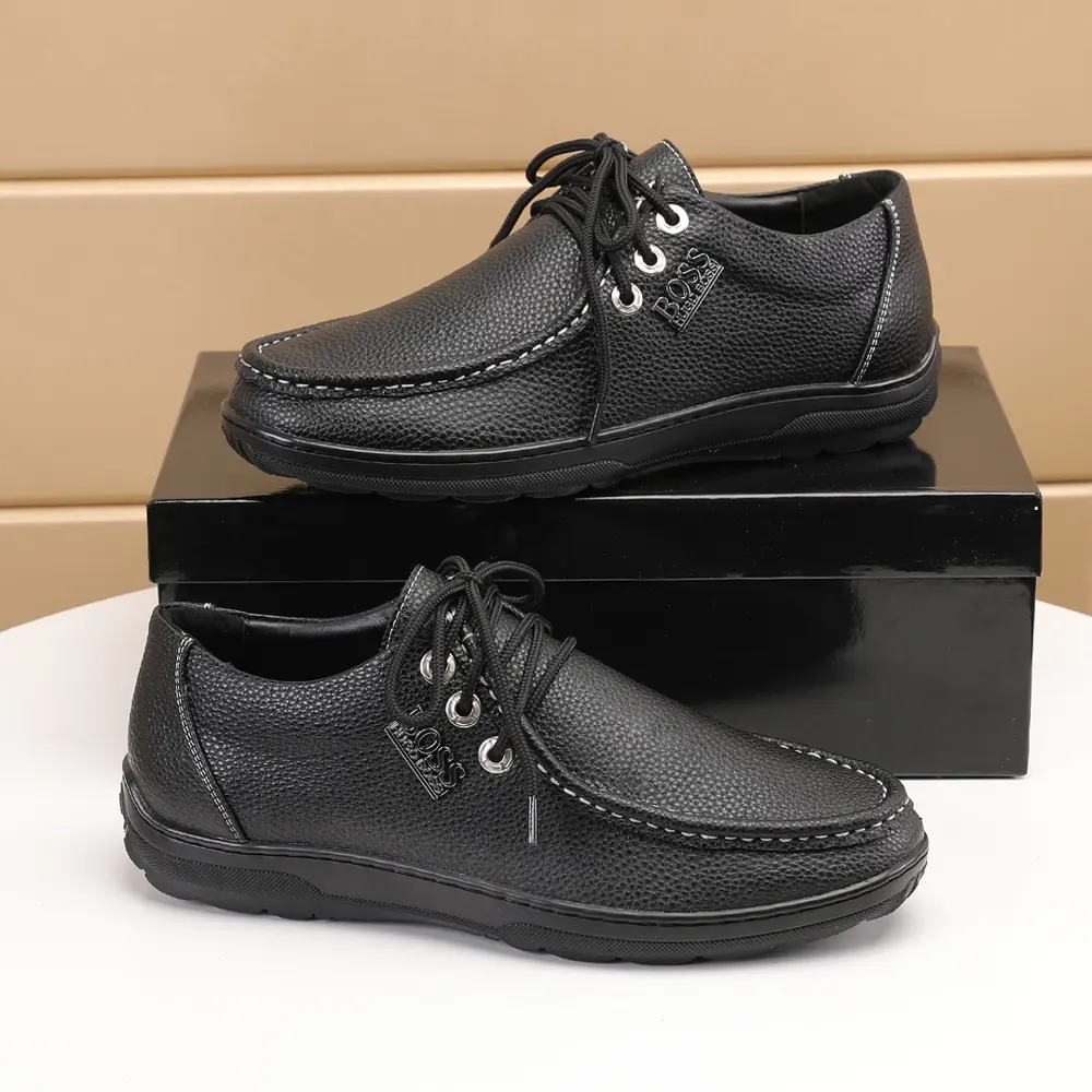 Boss 2024 new leather shoes