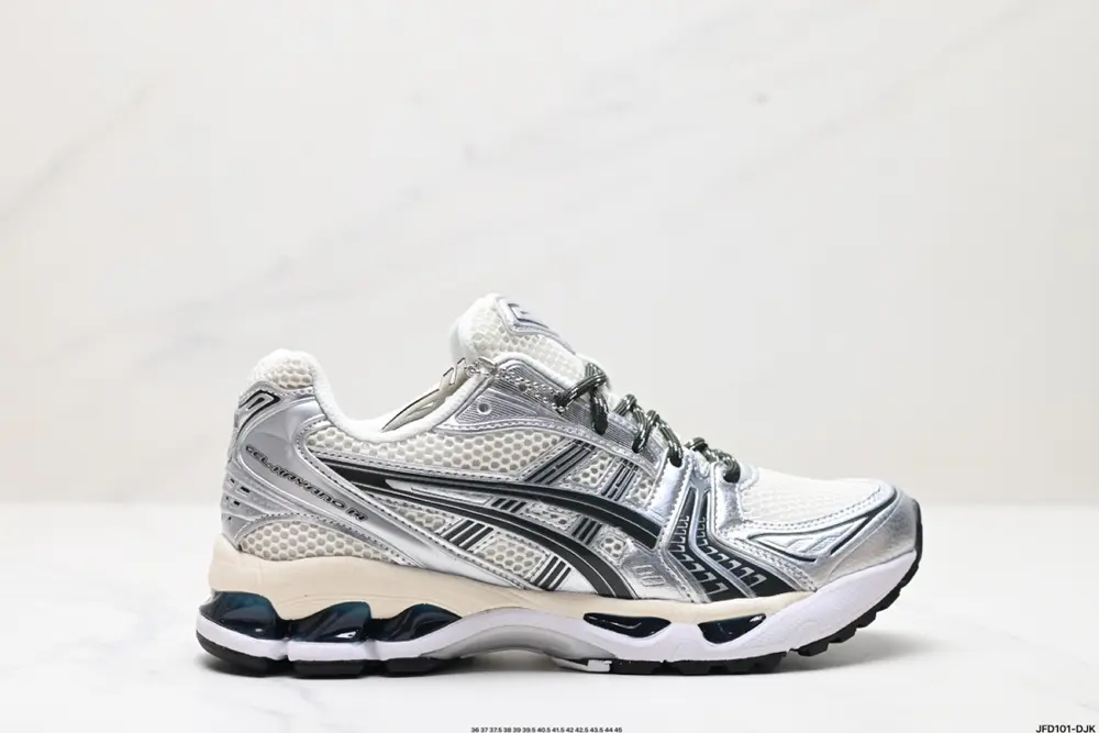 Asics Gel-Kayano 14 version Silver-gray green Shoes 1203A566-100