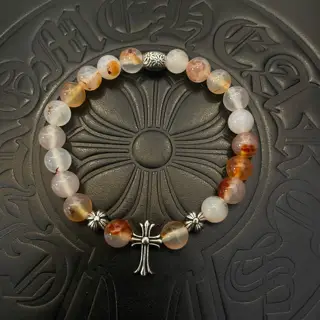 Chrome Hearts Classic Retro Multi-element Citrine Bracelet