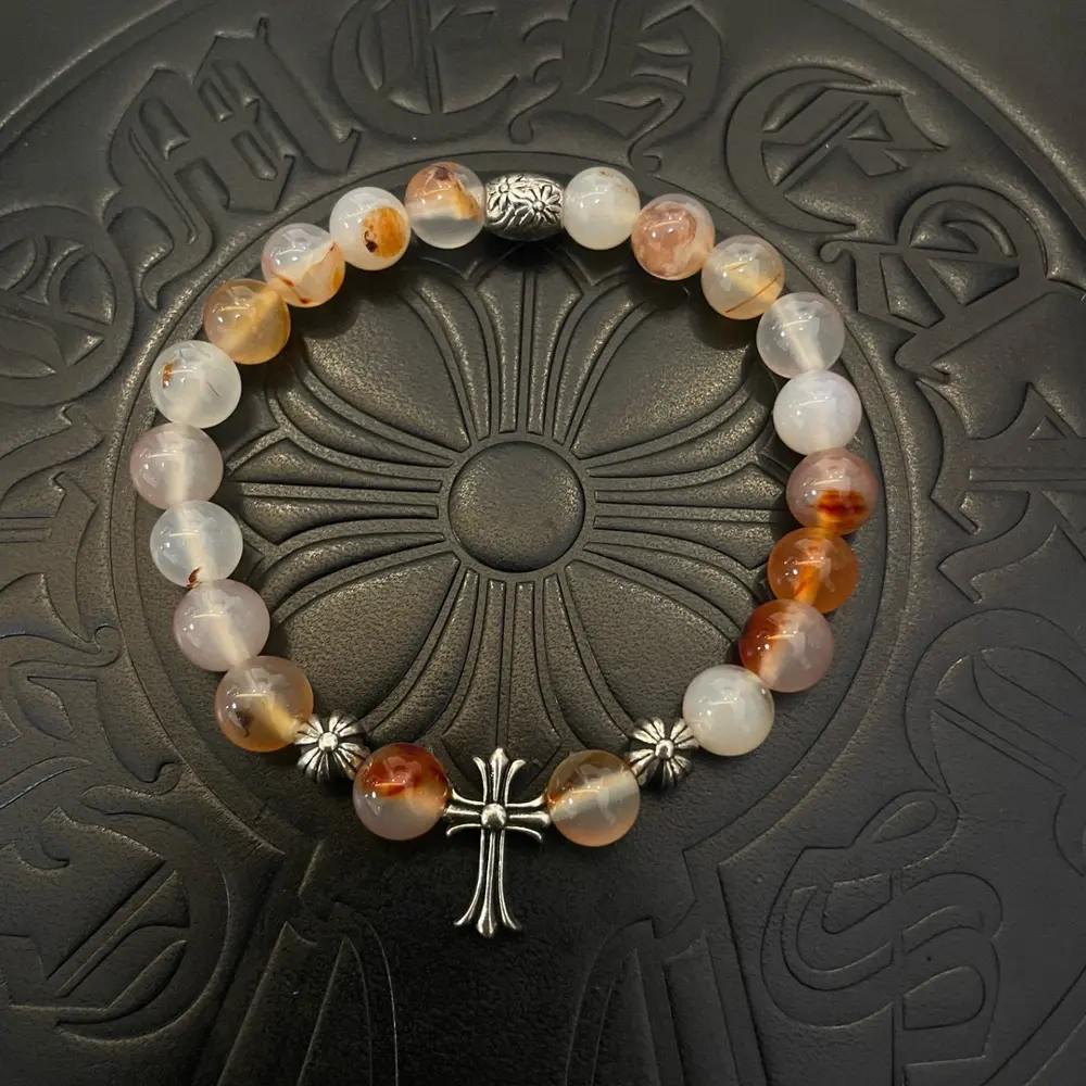 Chrome Hearts Classic Retro Multi-element Citrine Bracelet