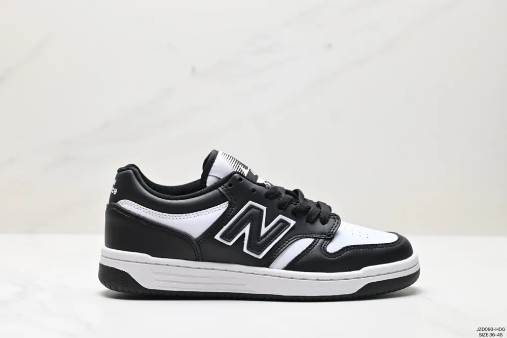 New Balance NB480 series shock-absorbing and wear-resistant low-top lace-up casual sneakers BB480LEC