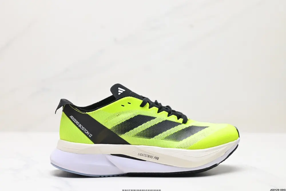 Adidas adizero BOSTON 12 M summer breathable mesh racing running shoes Boost cushioning sole IF9210