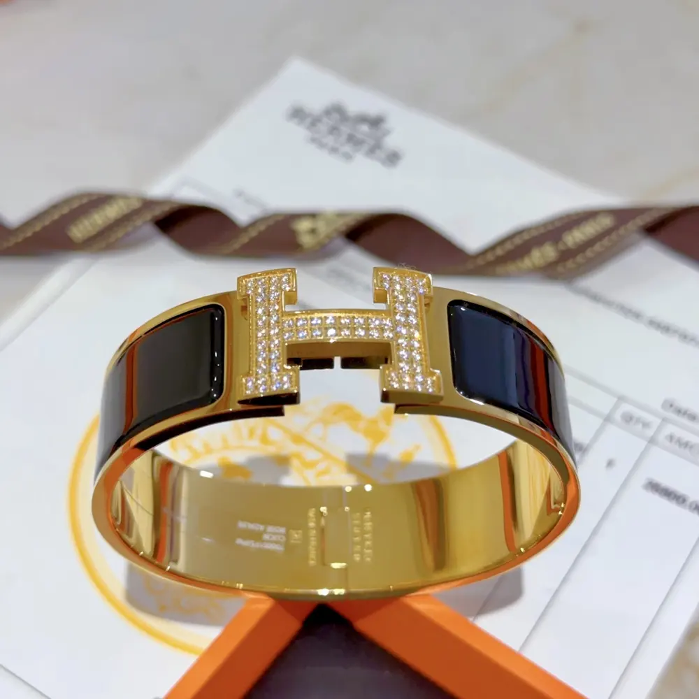 Hermes bracelet Original custom 20mm wide bracelet The enamel craft is too challenging for
