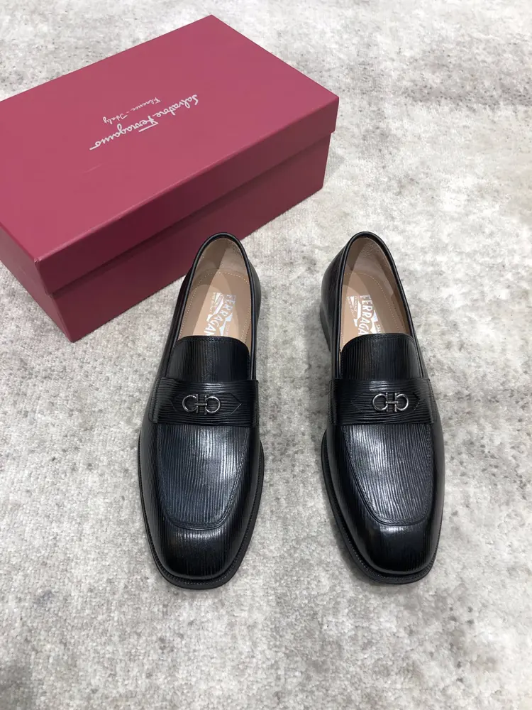 Salvatore Ferragamo Ferragamo men’s leather shoes