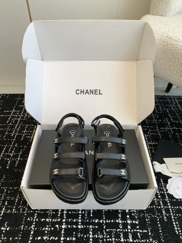 Chanel Spring and Summer Beach Slippers Sandals Series Chanel Domestic and foreign counters