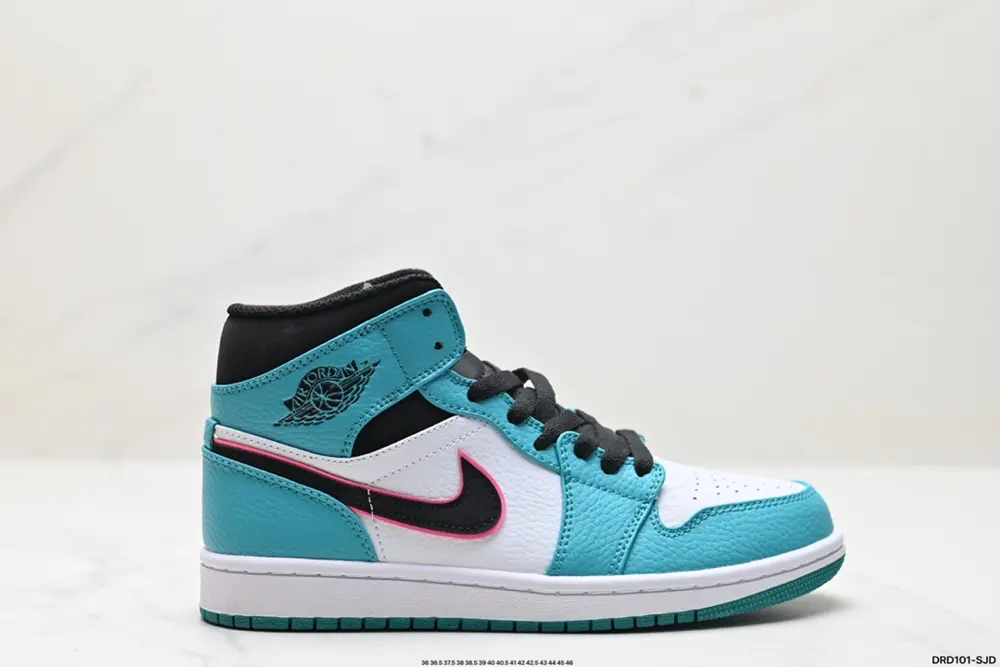 NIKE Air Jordan 1 Retro Mid AJ1 Jordan Generation Mid-top Classic Retro Culture Leisure 852542-010