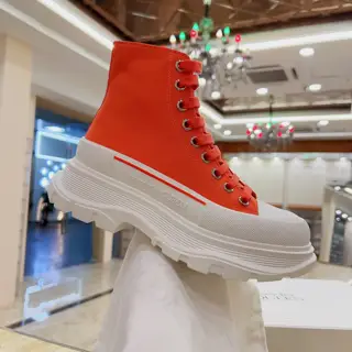 McQueen high-top casual shoes