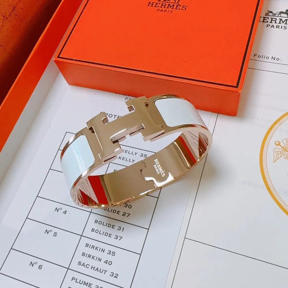 Hermes bracelet Original custom bracelet Enamel craftsmanship is a real test of the