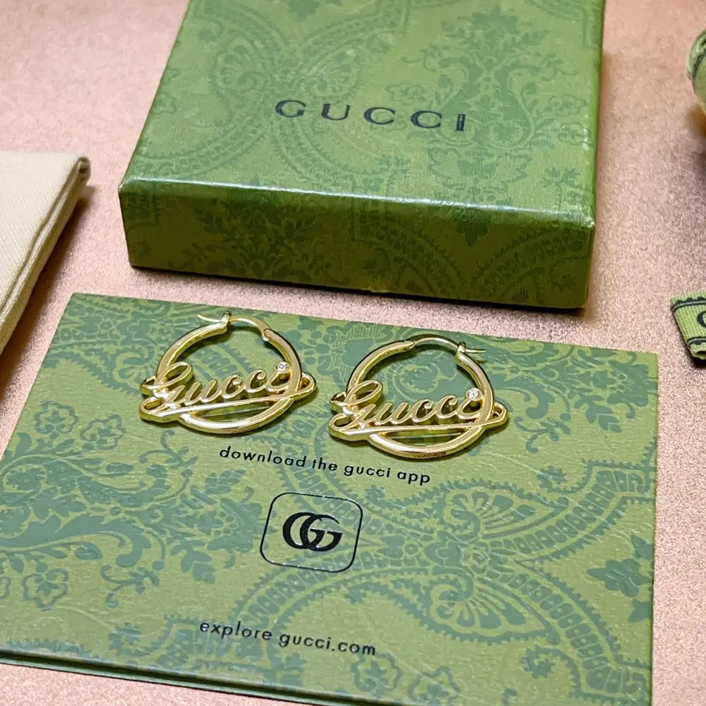 The latest Gucci earrings are of a higher grade
