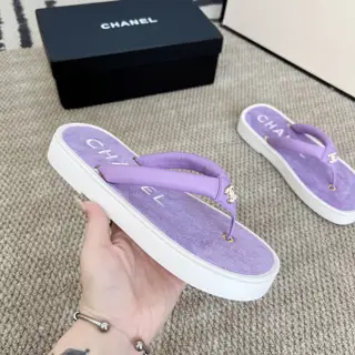 Chanel flip-flops