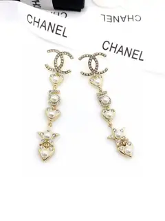Chanel Multi-element Double C Earrings
