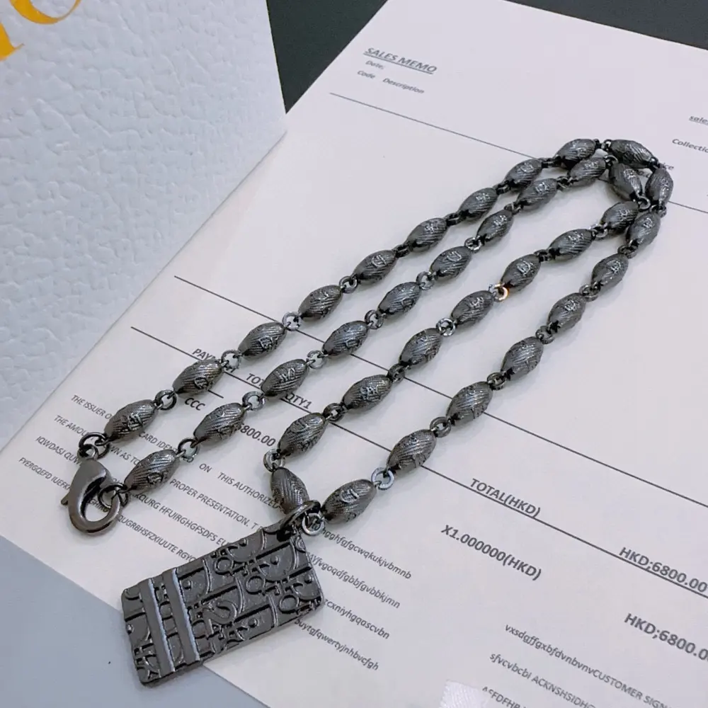 Dior necklace Original goods New models from the counter