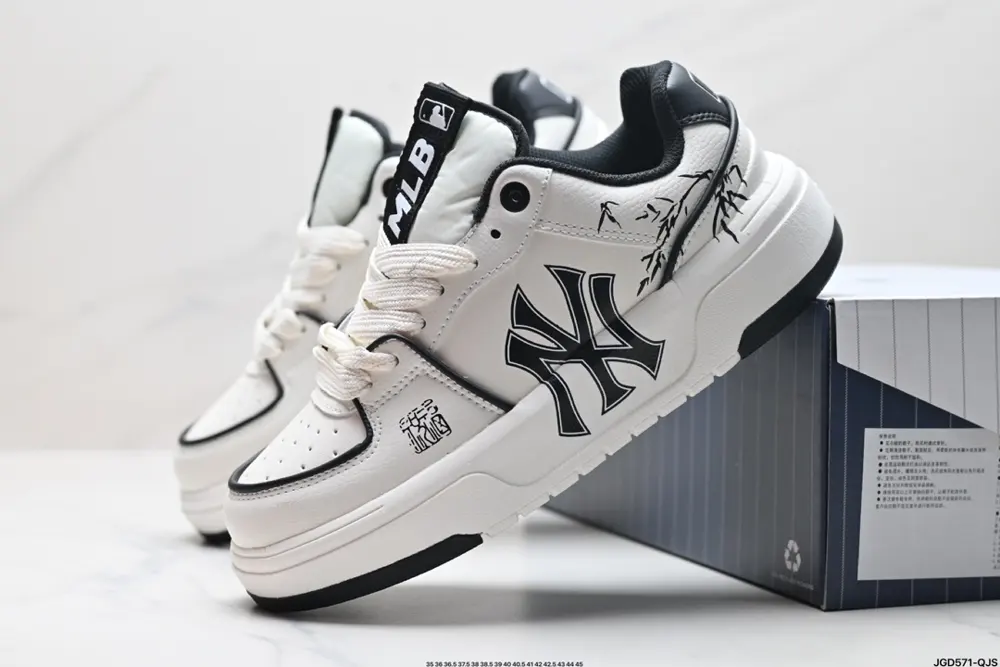 MLB Chunky Liner PU ‘DIY Customization’ Simple and stylish All-match Wrap-around Warm 3ASXCA12N
