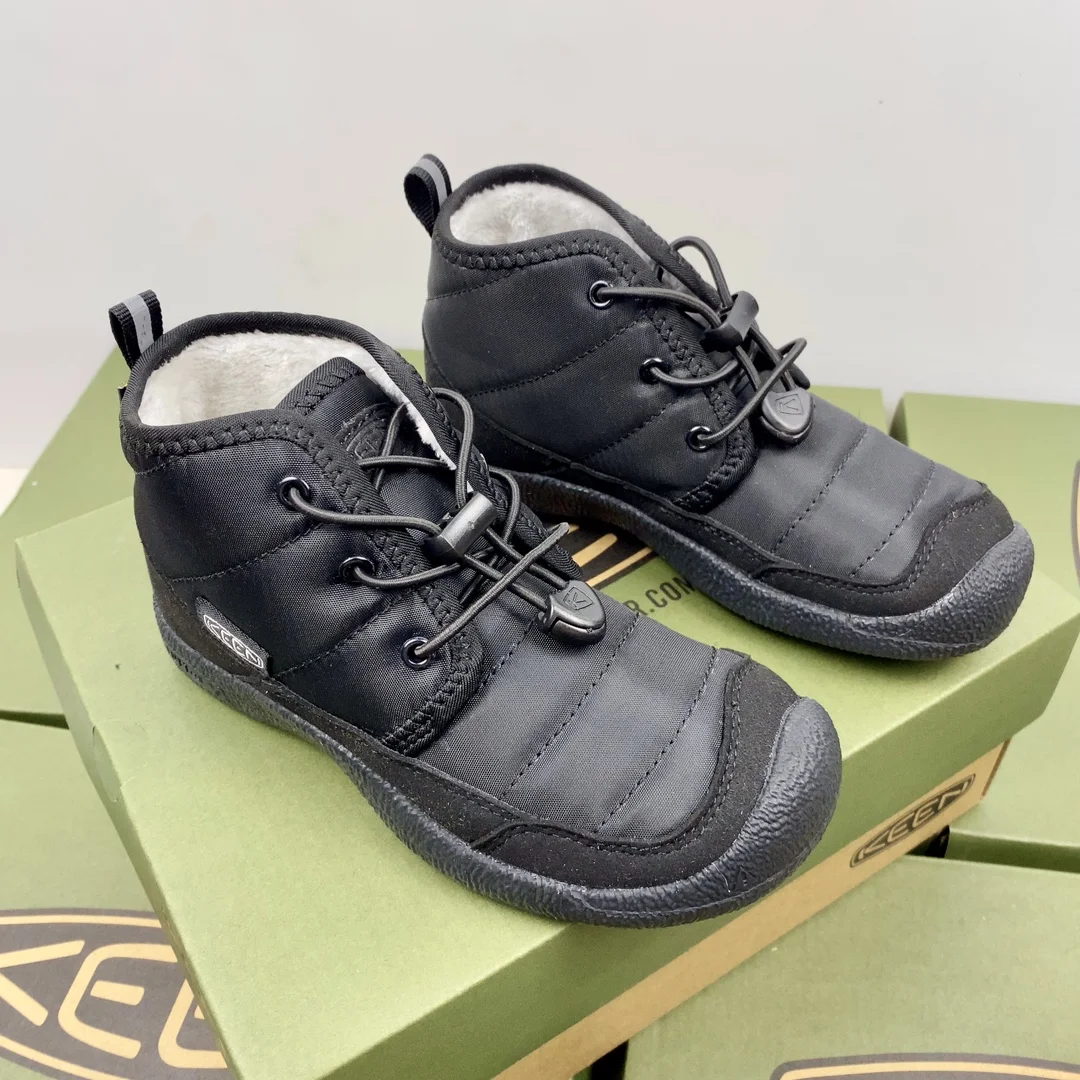 Keen Cohen polo velvet boots