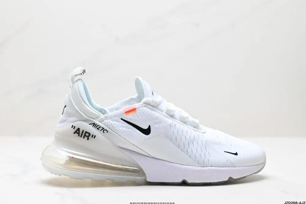 Nike AIR MAX 270 FLYKNIT Hybrid Technology Breathable Heel Half Air Cushion Running Shoes AV7892-100