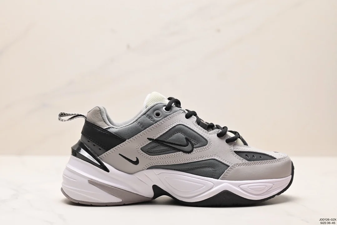 Nike Air Monarch M2K Classic retro dad shoes Exaggerated streamlined design Popular dad AO3108-124