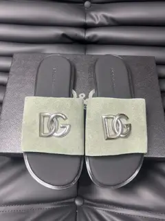 Dolce & Gabbana Logo Beach Slippers