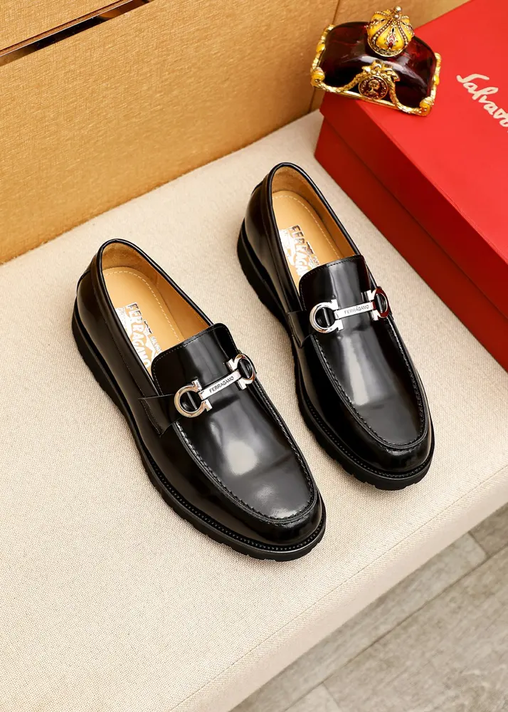 Salvatore Ferragamo casual leather shoes