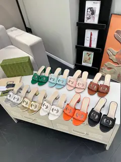 leather sole +30 Gucci 2024 official website latest sandals are launched simultaneously