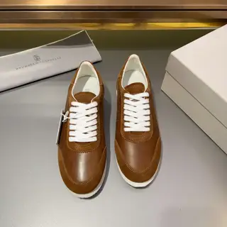 Brunello Cucinelli men’s lace-up casual sports shoes are shipped