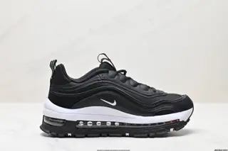 Nike Air Max 97 small hook bullet retro full-palm air cushion casual sports shoes