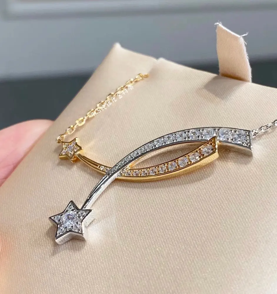 Chanel Comet Shooting Star Necklace