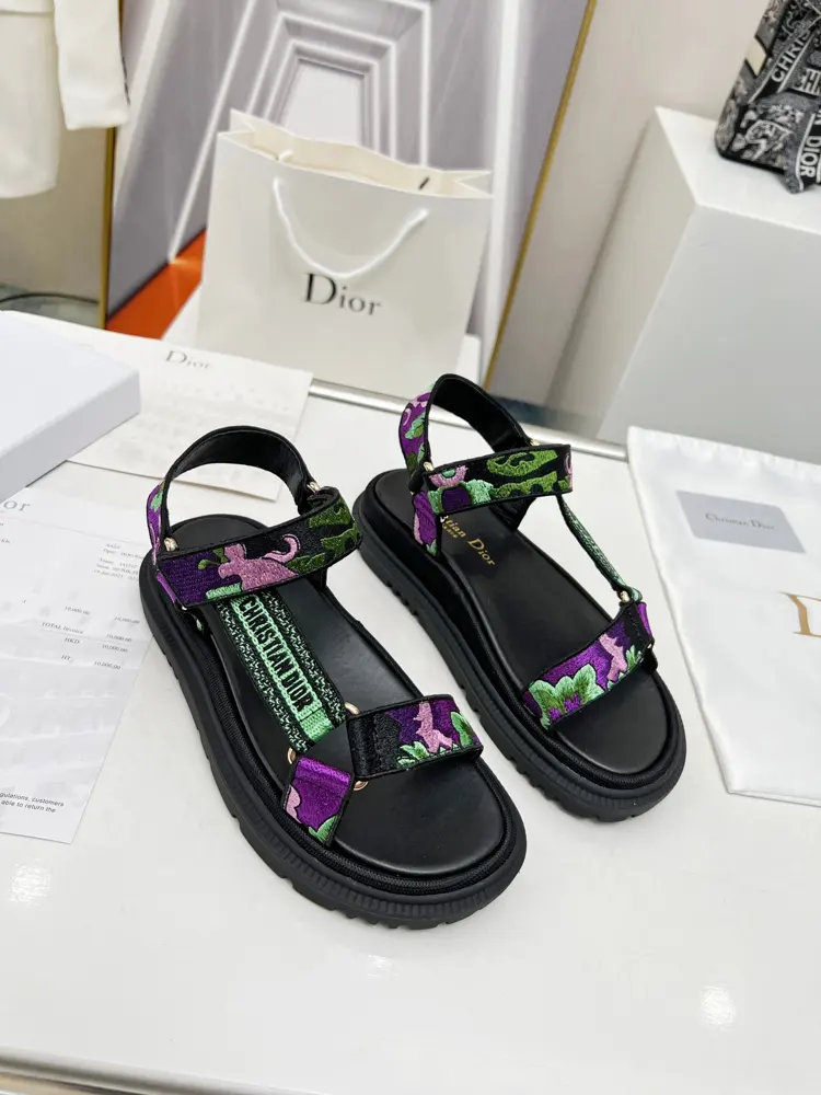 Dior Velcro sandals