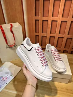 Alexander McQueen classic white shoes