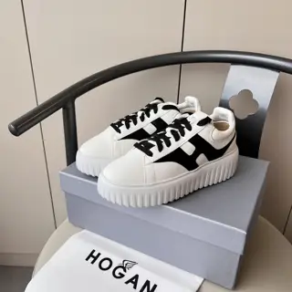 HOGAN color matching sneakers/panda shoes/casual shoes