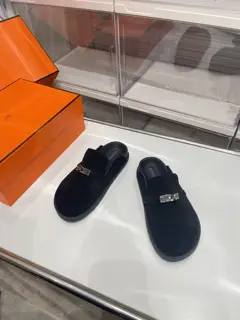 Hermès cute half-slips. Shoes