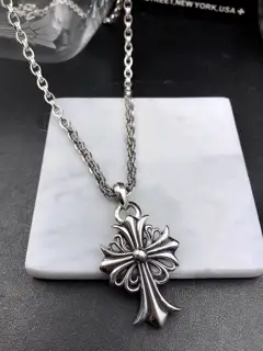 Chrome Hearts Cross Pendant Necklace