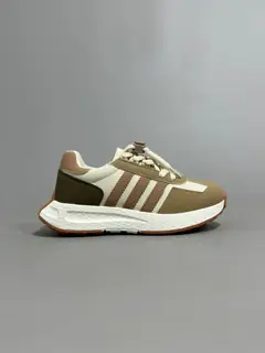 Adidas New Trefoil Thick-soled RETROPY E5 White Dark Blue The new low-top classic sneaker