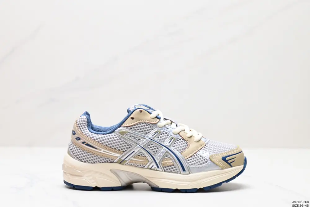 ASICS GEL-1130 uses mesh and leather 1201A256-111