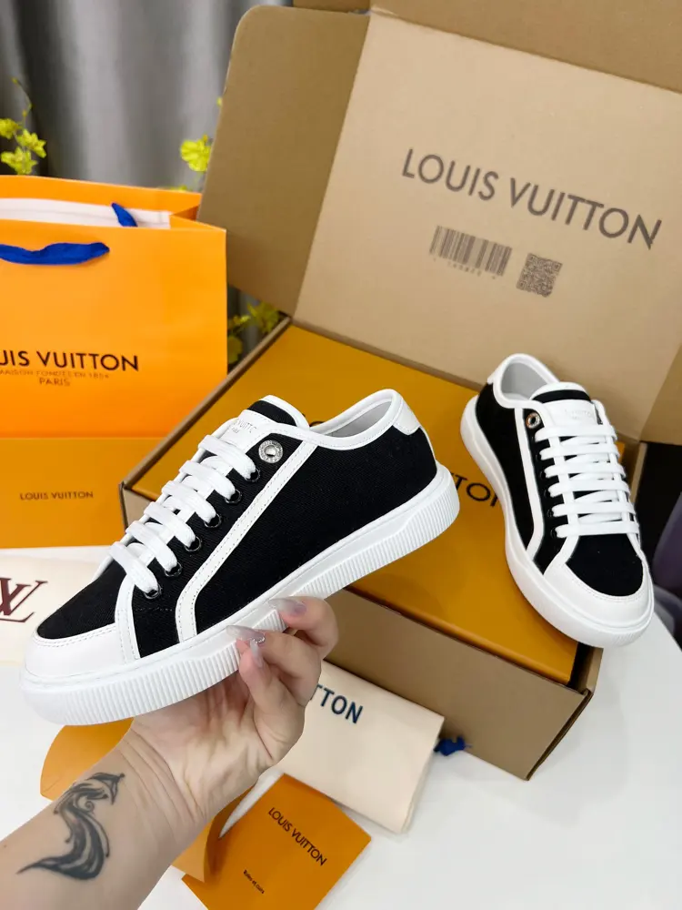 Louis Vuitton canvas shoes