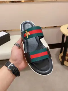 Gucci slippers high-end brand official website 1:1 latest masterpiece: original mold