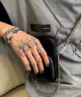New Prada black and white bracelet Super heavy bling
