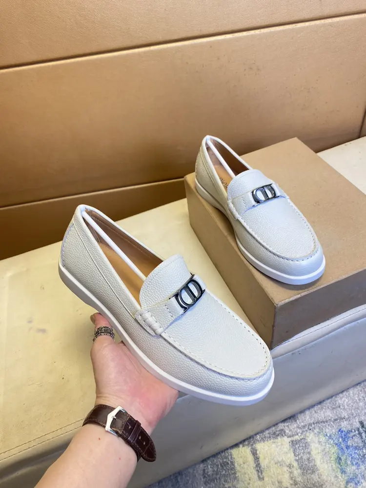 Dior modern sports shoes. Counter purchase Casual leather shoes Original cowhide imported