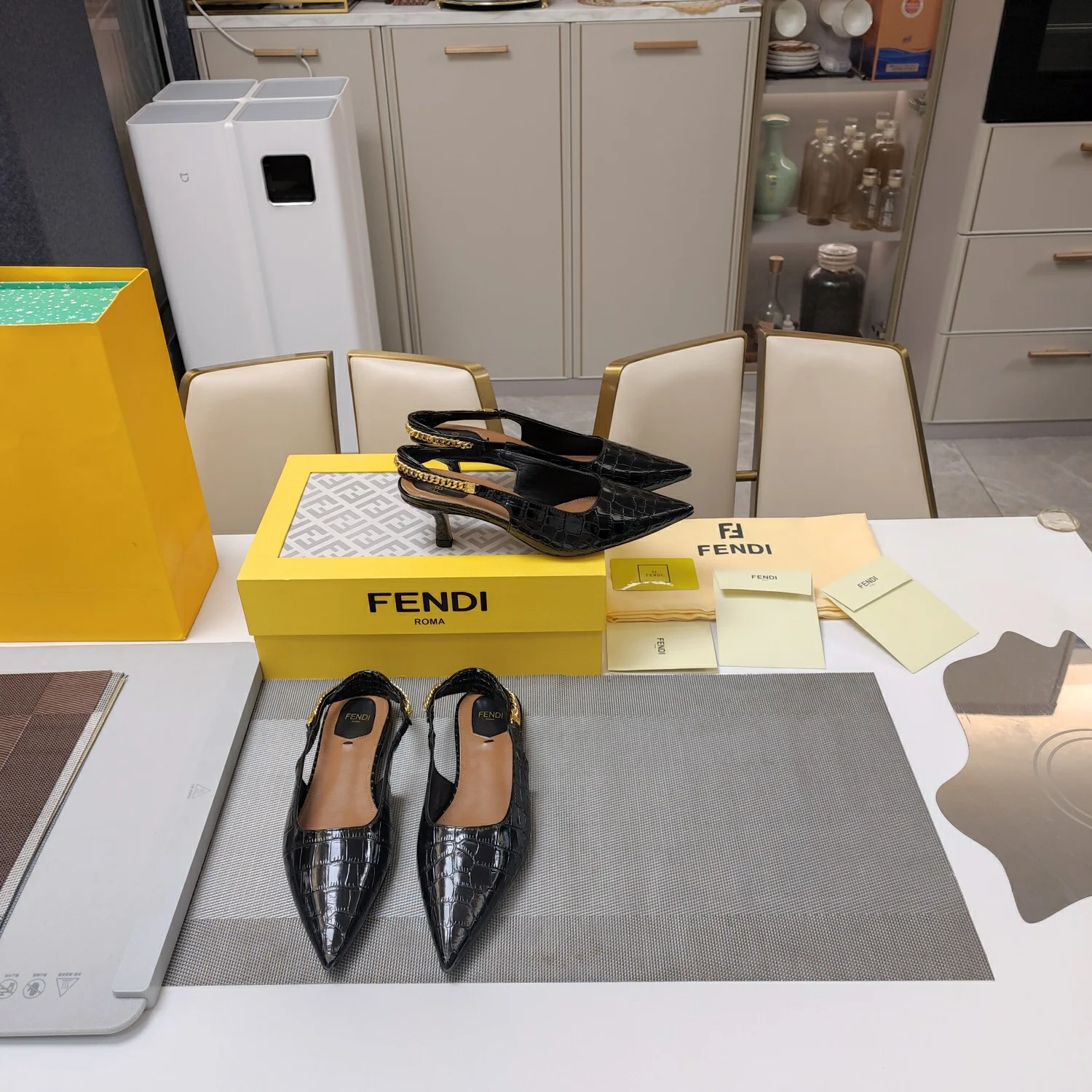 Fendi Spring and Summer Show Main Series Heels
