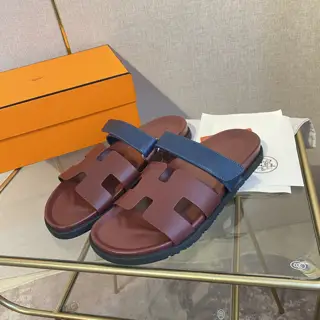 Hermès New spring and summer Laojiu sandals for men and women are coming. The same style as