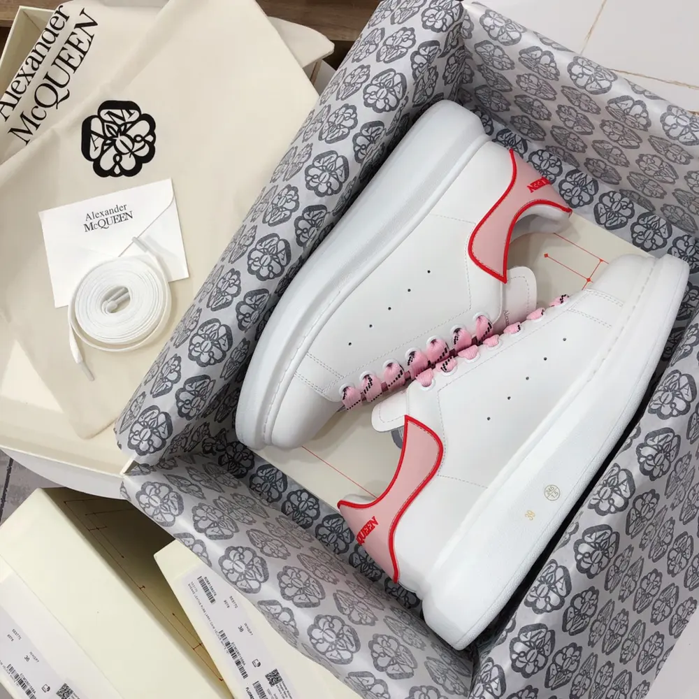 Alexander McQueen white shoes