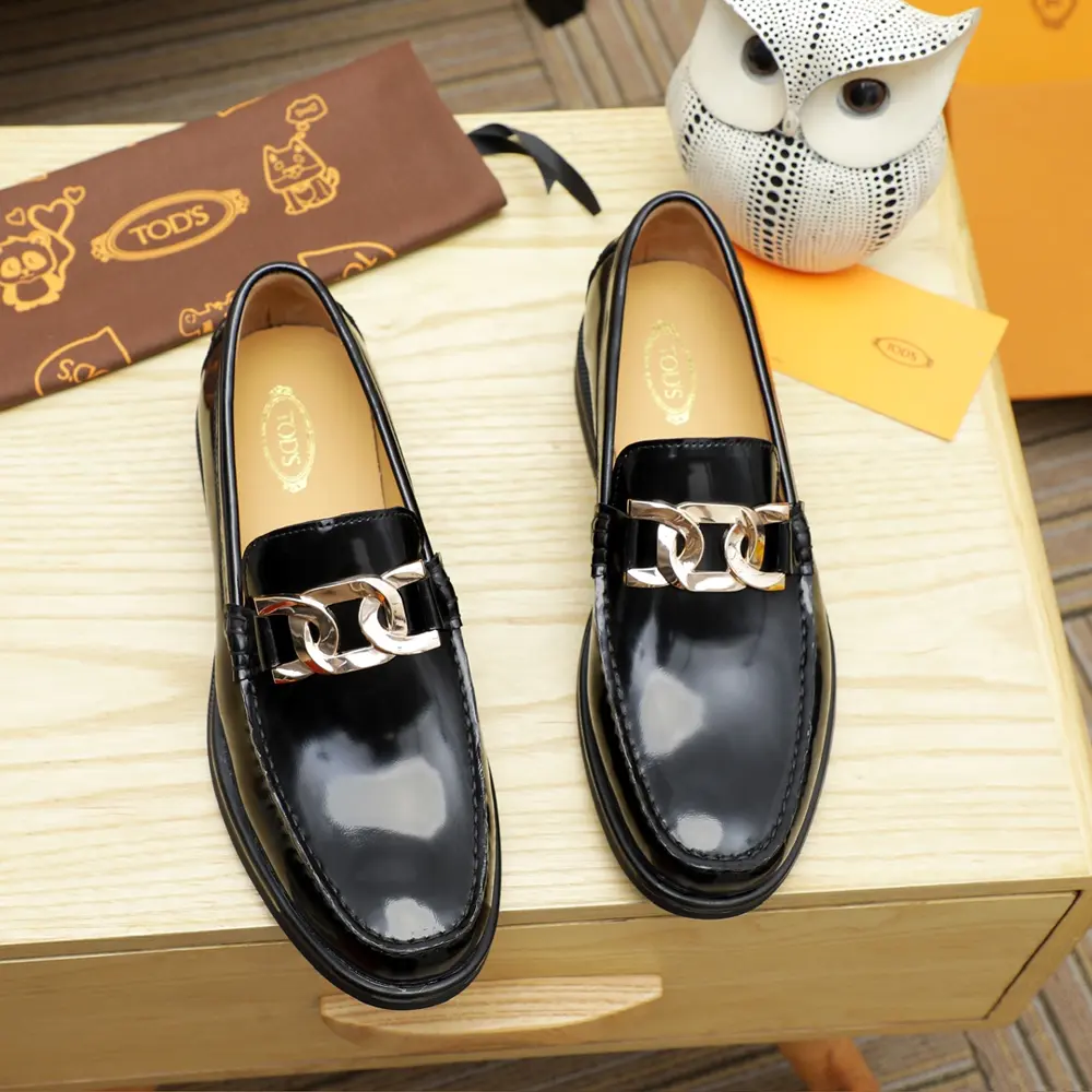 Tods classic men’s leather shoes Synchronize with the official website