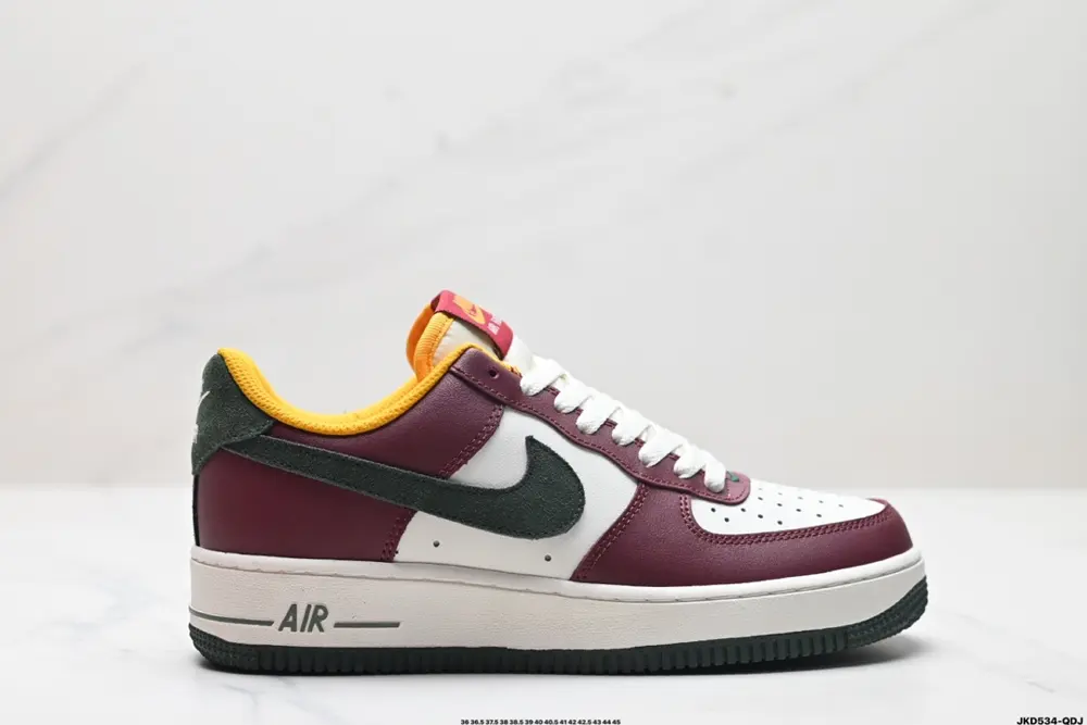Nike AIR FORCE 1’07 Air Force One low-top versatile casual sports sneakers. Soft and elastic HQ3612-113
