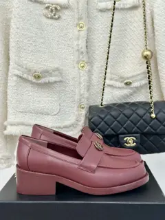 Chanel classic double C loafers
