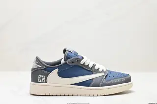 Nike AJ1 reverse hook Travis Scott x Air Jordan 1 “Reverse Mocha” AJ1 Joe 1 TS Lightning QY0568-955